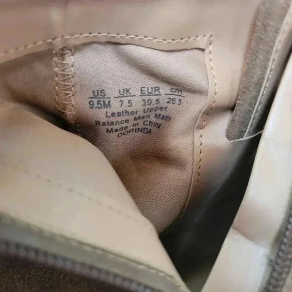 Franco Sarto Dorindo Ankle Booties with Stacked Heel Adjustable Buckle Size 9.5 - Picture 5 of 5